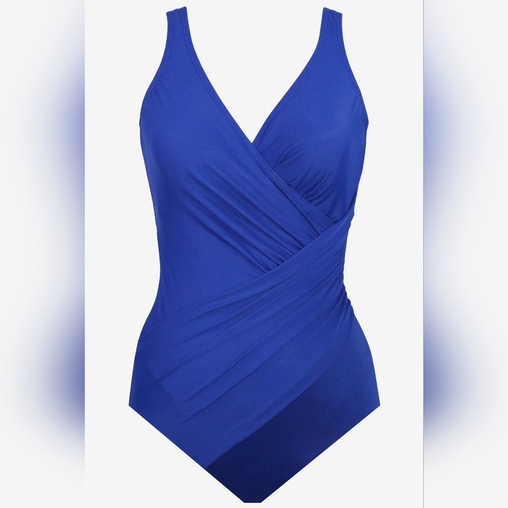 Miraclesuit Oceanus One Piece Swimsuit In Azul Blue